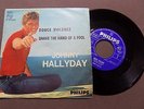 JOHNNY HALLYDAY DOCE VIOLENCE SINGLE ITALIAN EDITION 1962 MONO ROCK & ROLL