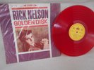 RICK NELSON Golden Disk RED VINYL Taiwan IMPORT LP EX Greatest Hits Ricky ROCK