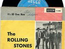 THE ROLLING STONES 7'' - It´s all over now, rare Sweden -64, PS