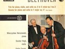 Pablo Casals - Mieczyslaw Horszowski - Sandor Vegh - Beethoven - Stereo LP