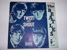 BEATLES - TWIST AND SHOUT - 45 SINGLE RARE DANISH PS RED LABELS 1ST PRESS LISTEN