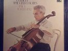 J.S. BACH THE CELLO SUITES J.P. TORTELIER HMV STEREO BOX 3 LP'S UK