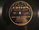 78: THIN EDISON 14072-CALIF RAMBLERS -YOU'RE COUNTING THE STARS /PRETTY LITTLE-E