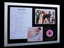 ROXY MUSIC Virginia Plain LTD Nod MUSIC FRAMED DISPLAY