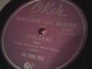 BLUES 78 WILLIE DIXON vocals - big three trio VIOLENT LOVE / LONESOME OKEH