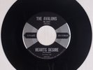 THE AVALONS: Hearts of Desire / Ebbtide USA UNART Doo Wop ORIG 1st Press NM- 45