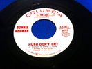 Northern Soul 45 BONNIE HERMAN Hush Don't Cry COLUMBIA 43833 nm