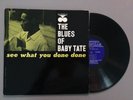 Baby Tate LP See What You Done Done BLUESVILLE VG+/VG+ RVG mono rare blues