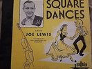 Square Dances Joe Lewis at J-Bar-L Hall Dallas TX 78RPM Record Album Set Dance