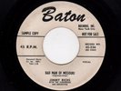 POPCORN-JIMMY RICKS-BATON 236-BAD MAN OF MISSOURI/I'M A FOOL TO WANT YOU