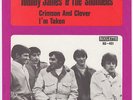 TOMMY JAMES & THE SHONDELLS Crimson And Clover RARE Sweden 45 M- garage psych