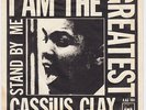 CASSIUS CLAY Stand By Me RARE DENMARK 45 popcorn I Am The Greatest MUHAMMAD ALI