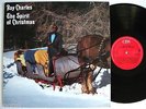 RAY CHARLES * The Spirit of Christmas * CBS LP 1985