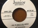 Doo Wop 45 The Silhouettes Junior Lbl.