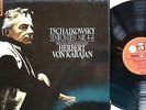 TSCHAIKOWSKY Sinfonie Symphonie 4-6 Karajan  3LP EMI Quadrophonie NM