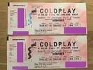 2 PLACES TICKETS CAT 1 CONCERT COLDPLAY - STADE DE FRANCE - PARIS- 18/07/2017