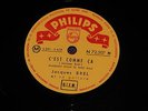 78 tours Philips JACQUES BREL Il peut pleuvoir - C' est comme ça