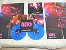 KISS Demon on fire 2LP Album Blue Vinyl with Poster and booklet MINT