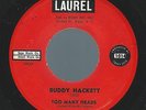 45 Novelty Rocker BUDDY HACKETT - Too Many Heads (SPACE ALIEN Dame is TWO MUCH )