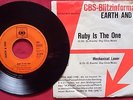 Earth And Fire - Ruby Is The One / Mechanical Lover - RARE PROMO