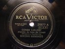 COMEDIAN HARMONISTS Rca Victor 25977 78 CONGO LULLABY / BARCAROLLE