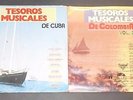 COLECCION TESOROS MUSICALES DE CUBA,COLOMBIA,PERU,DEL VOLUMEN 1 AL 10 COMPLETA