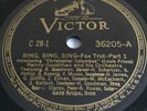 78 RPM   BENNY GOODMAN Sing Sing Sing VICTOR 12
