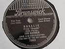 Jan Garber - 78rpm single 10-inch -  BRUNSWICK #7969 Rosalie