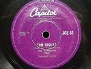 0313/ KINGSTON TRIO-Tom Dooley-Ruby red-South Africa 1958 COUNTRY-KULT-Schellack