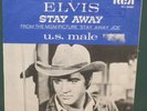 Elvis Presley 47-6465 Stay Away / US Male 45 W/ Sleeve Italy NM