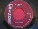 LITTLE WALTER   MY BABE / BLUE MIDNIGHT   CHECKER 955   RARE 1950'S R&B BLUES 45