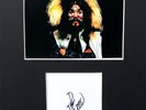 ROY WOOD signed card display WIZZARD 