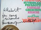 TURANDOT - MEHTA - PAVAROTTI, SUTHERLAND  DECCABOX SET 3 LPs Signed by Pavarotti
