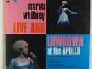 Marva Whitney - Live & Lowdown At The Apollo LP - King VG+