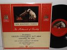 BLP 1008 Mendelssohn Violin Concerto Gioconda De Vito LSO Sargent Grvd R/G 10