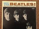 Meet the Beatles Mono Blank Back Vee Jay introducing Scarce