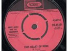 JIMMY JAMES AND THE VAGABONDS This Heart Of Mine 7