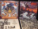 DIO SACRET HEART ALSO HOLY DIVER WARNER BROS RECORDS WITH ORIGINAL INNER SLEEVES