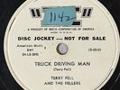 HEAR  Hillbilly Rocker 78 TERRY FELL Truck Driving Man/Don't Drop It 