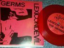 The Germs Lexicon Devil Red Colored Vinyl