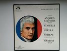 HMV SAN 128-30 W/A ED1. GIORDANO. ANDREA CHENIER. SANTINI . 3LP BOX. STEREO.