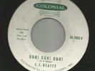 ROCKABILLY- E.C. BEATTY-- LET HER GO DADIEO /  UGH UGH UGH-HEAR -1960 COLONIAL