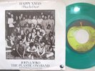 John Lennon/Yoko Ono-Happy XMAS-Rare Original Green Vinyl 45 W/Pic Sleeve-HEAR