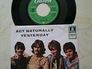 THE BEATLES Act Naturally / Yesterday*FAMOUS 60s GERMAN HIPPIE COVER*GREEN ODEON