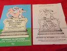 KNEBWORTH CONCERT PROGRAMME AND A4 FLYER ZAPPA/TUBES/PETER GABRIEL