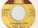 MARVIN GAYE & TAMMI TERRELL California Soul Onion TAMLA  MOTOWN NORTHERN SOUL 45