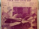 Rolling Stones live bootleg, Rock Out Cock Out, VG+, 33 RPM 12