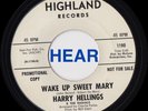 HARRY HELLINGS & THE RADIALS: HEAR SOUND CLIP, RARE FUZZ PSYCH, EX Vinyl