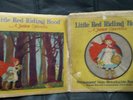 78rpm Vulcan Records Junior Operetta LITTLE RED RIDING HOOD set of 3 childs 1923