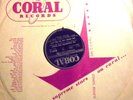 BOB CROSBY AND HIS BOBCATS-WASHINGTON POST MARCH/SEMPER FIDELIS 10'' 78 RPM / NM